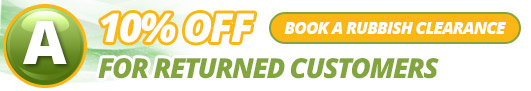 Stanmore London returned customers rubbish removal service offer